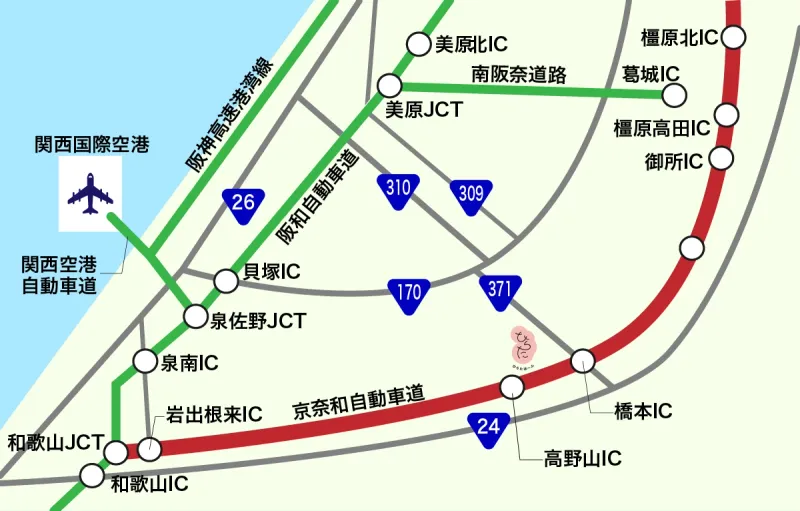 車でのアクセス